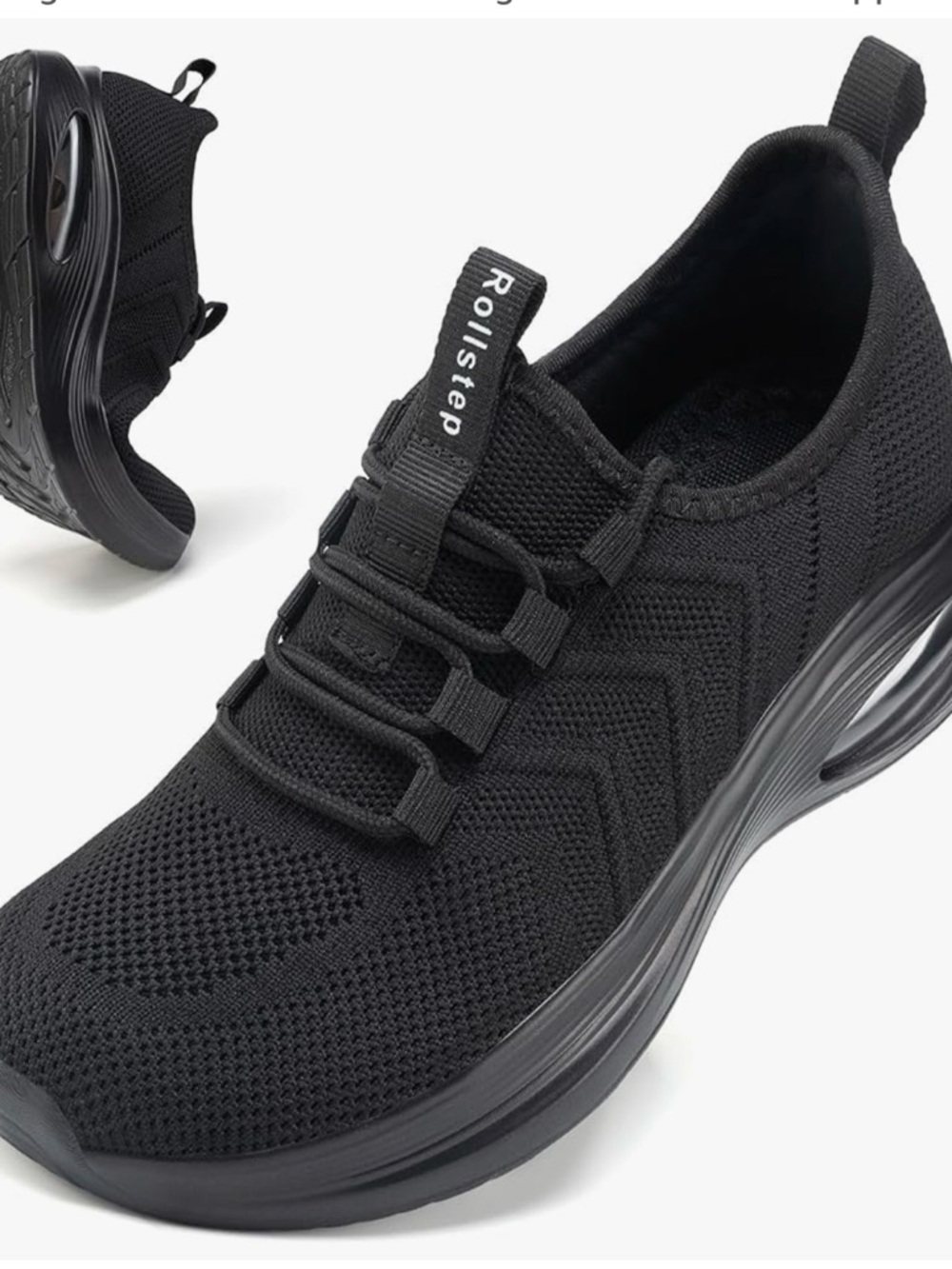 Wide Toe Box Shoes Women Extra Wide Width Sneakers Air Cushion Road Running Shoe
